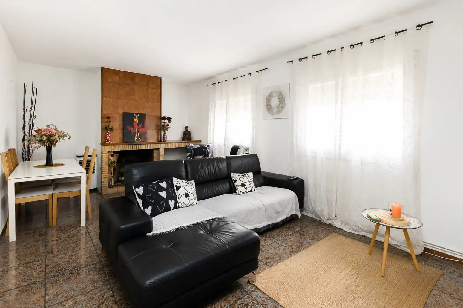 Living room of Flat for sale in Viladecans  with Heating, Terrace and Balcony