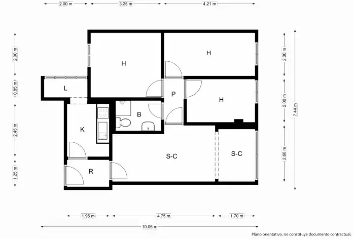 Wohnung zum Verkauf in Getafe