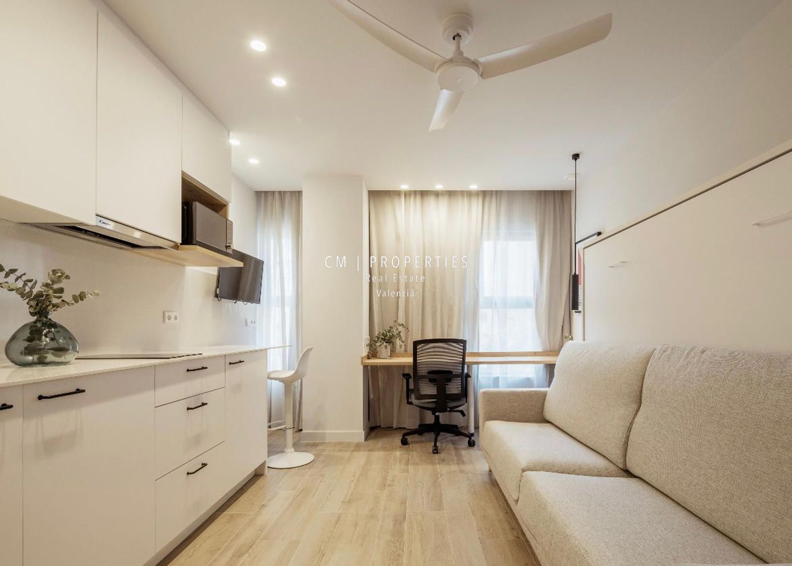 Habitación de Piso de alquiler en  Valencia Capital con Aire acondicionado, Calefacción y Horno
