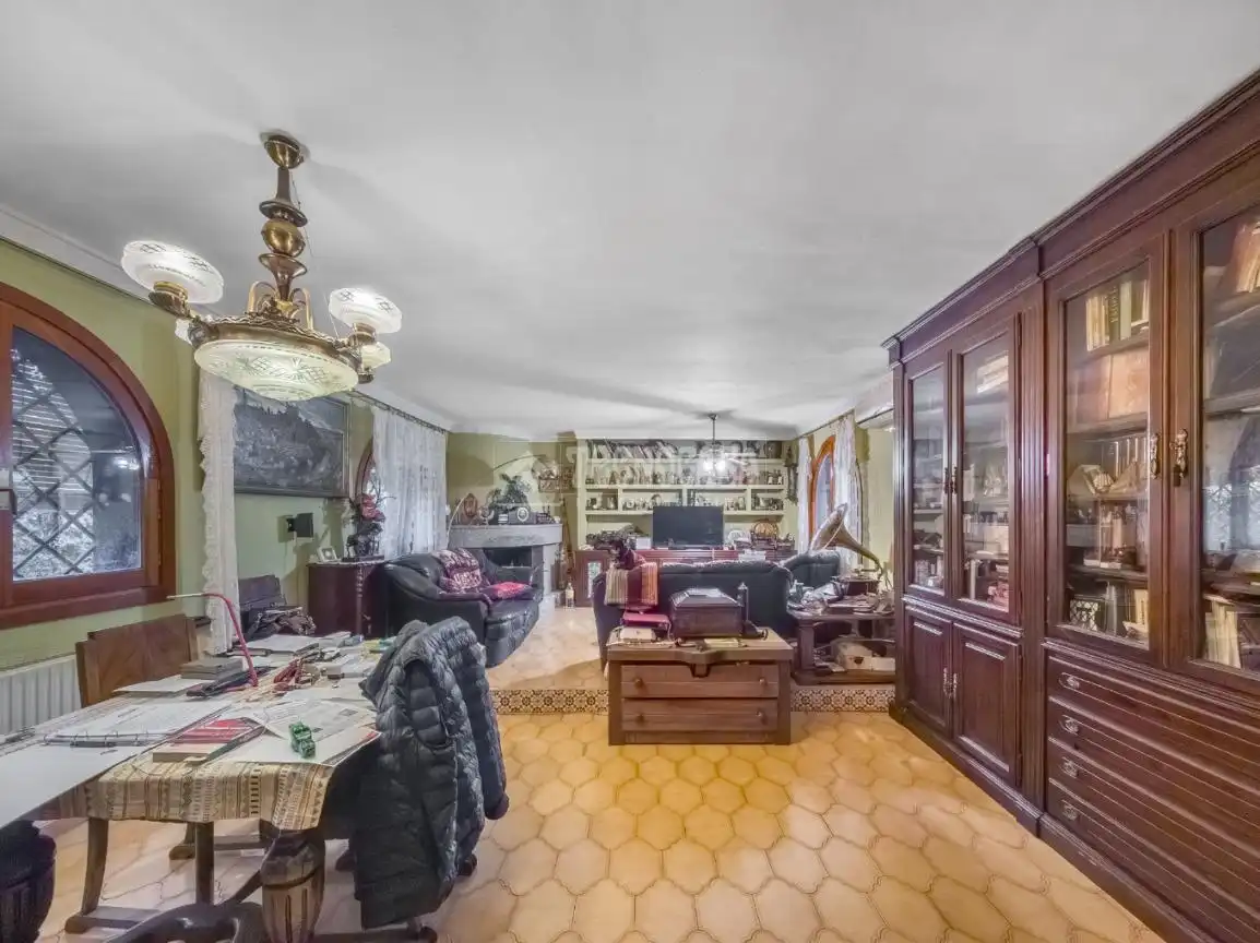 Sala de estar de Casa o chalet en venta en Nuevo Baztán con Aire acondicionado, Calefacción y Piscina