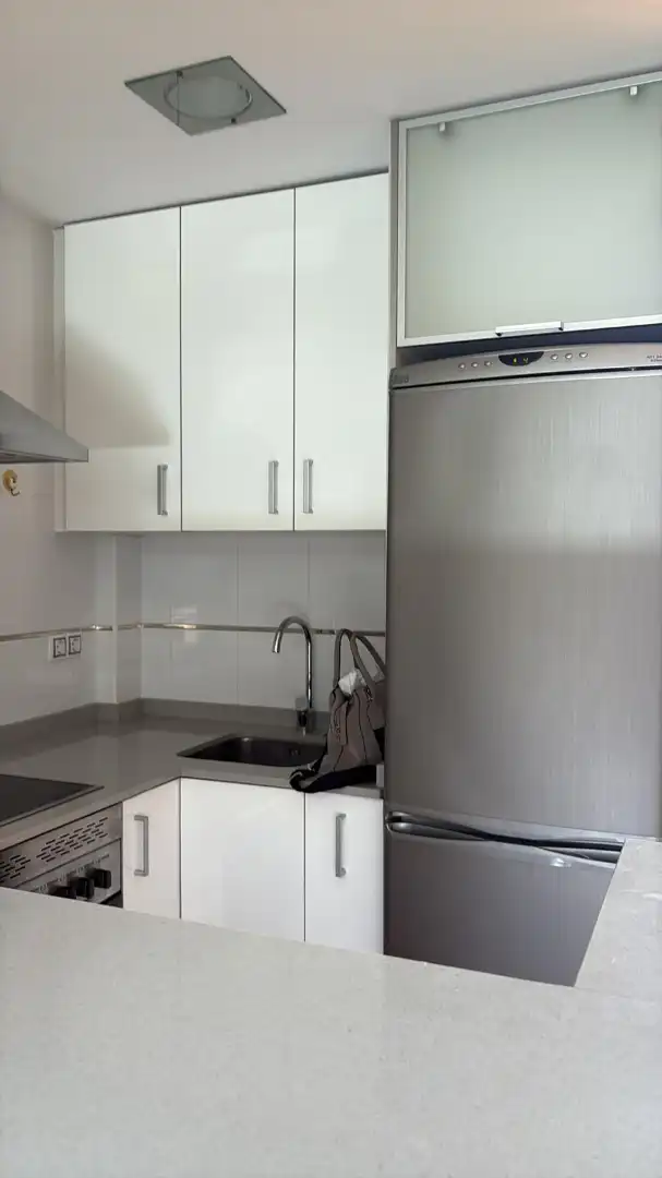 Cocina de Piso de alquiler en Loriguilla con Aire acondicionado, Parquet y Trastero