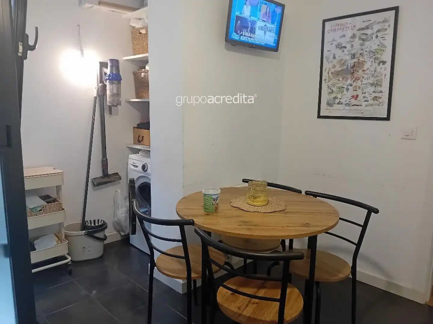 Kitchen of Flat for sale in Ames  with Heating, Parquet flooring and Terrace