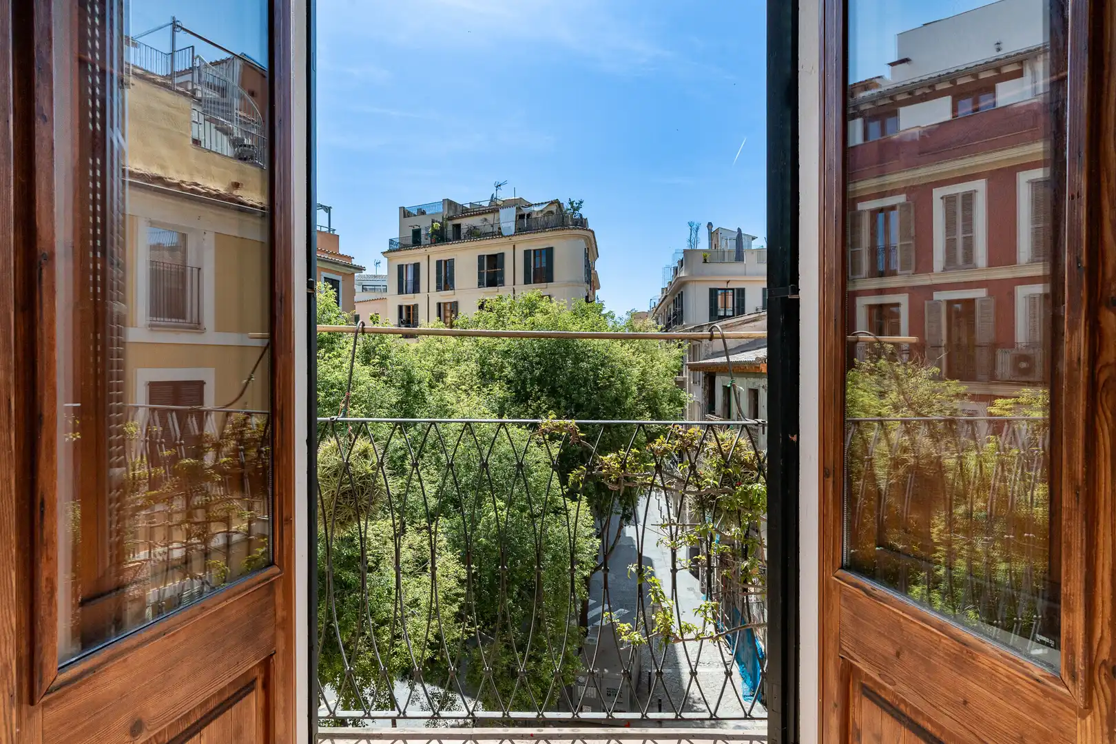 Terrasse von Dachboden zum Verkauf in  Palma de Mallorca mit Klimaanlage, Möbliert und Balkon