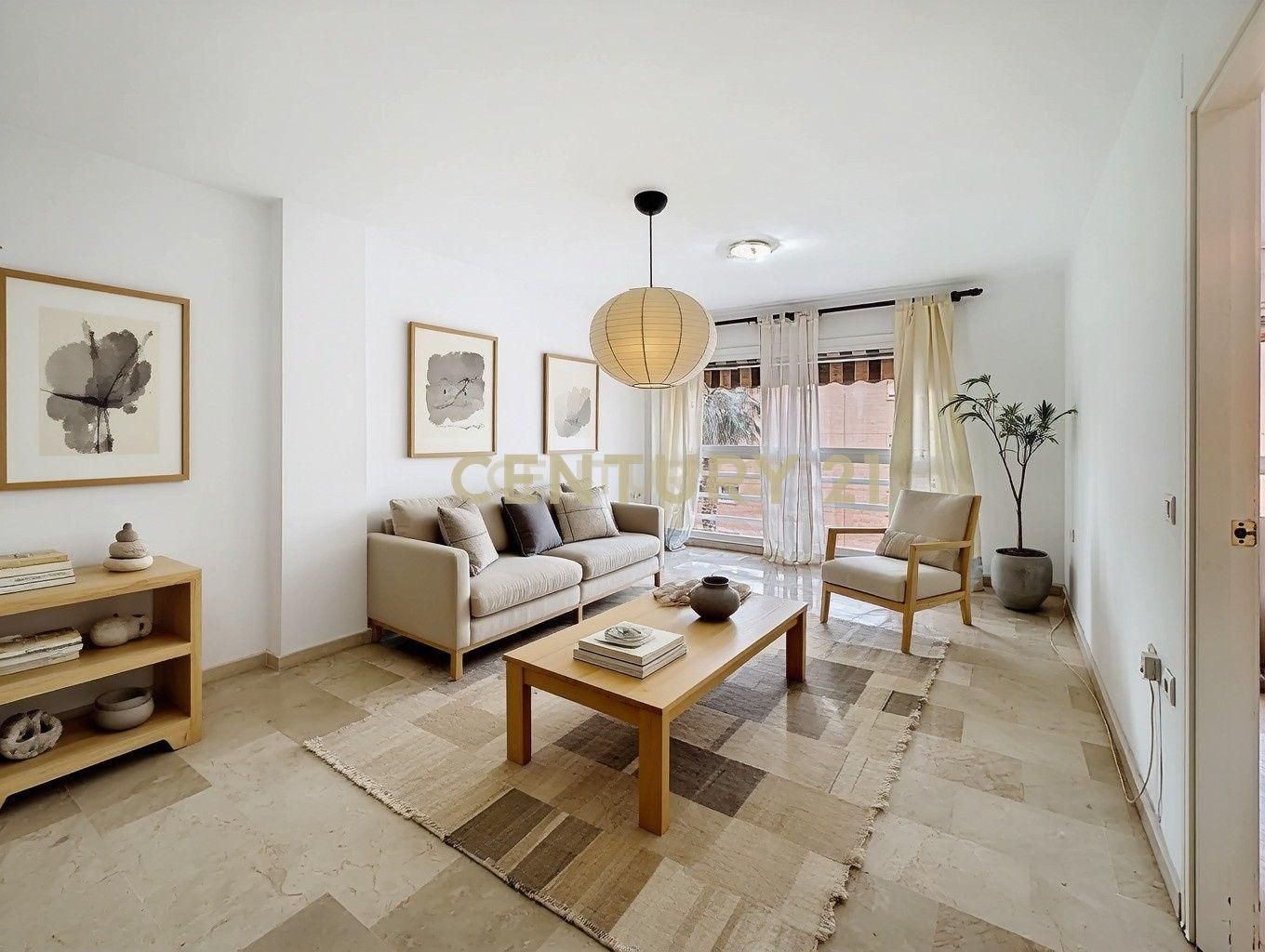 Sala d'estar de Apartament en venda en Málaga Capital amb Aire condicionat, Traster i Forn