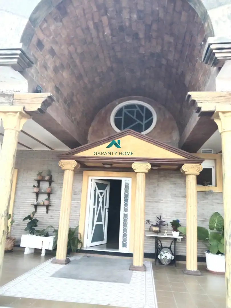 Vista exterior de Casa o chalet en venta en Ontinyent con Aire acondicionado, Jardín privado y Terraza