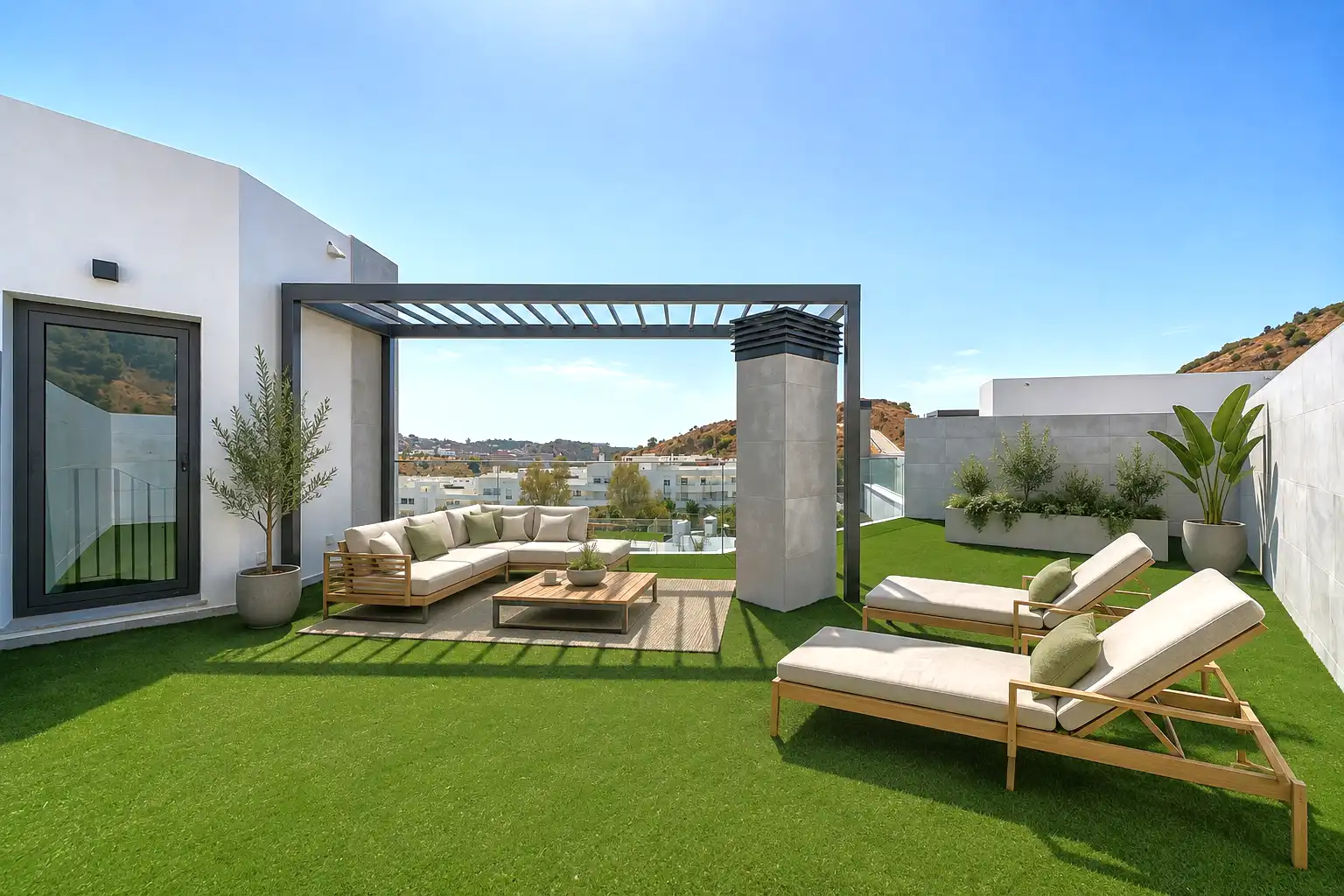 Penthouse mit Pool zum Verkauf in Este