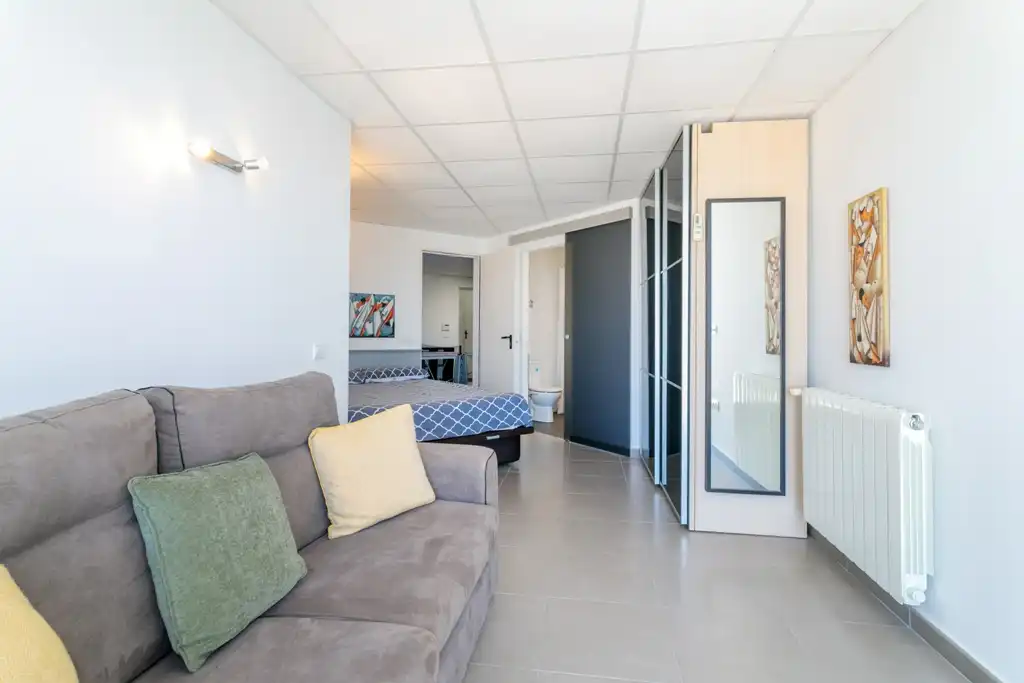 Living room of Houses for sale in El Campello  with Air Conditioner, Private garden and Swimming Pool