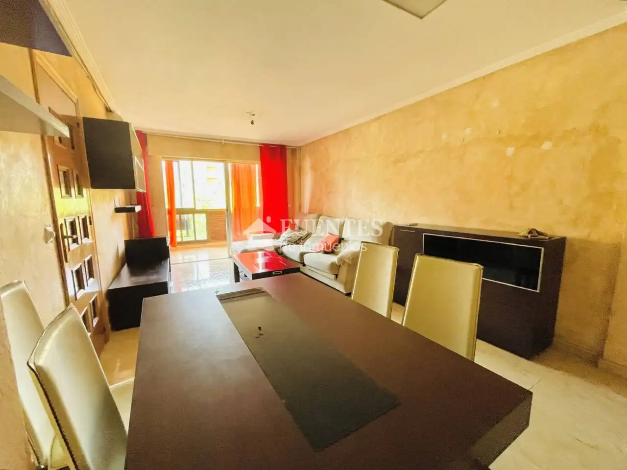 Sala de estar de Piso en venta en Alicante / Alacant con Aire acondicionado y Terraza