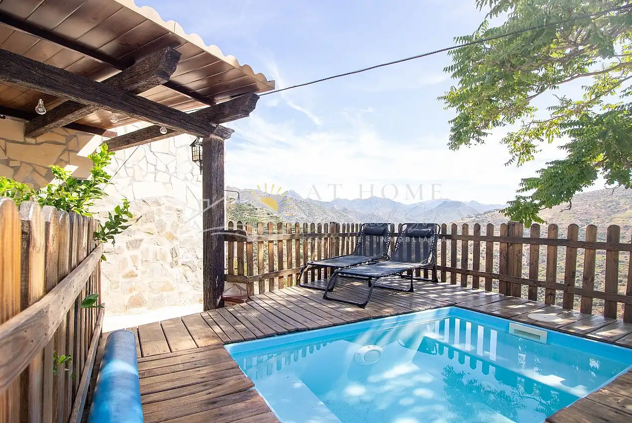 Terraza de Casa o chalet de alquiler en Cómpeta con Piscina, Amueblado y Horno