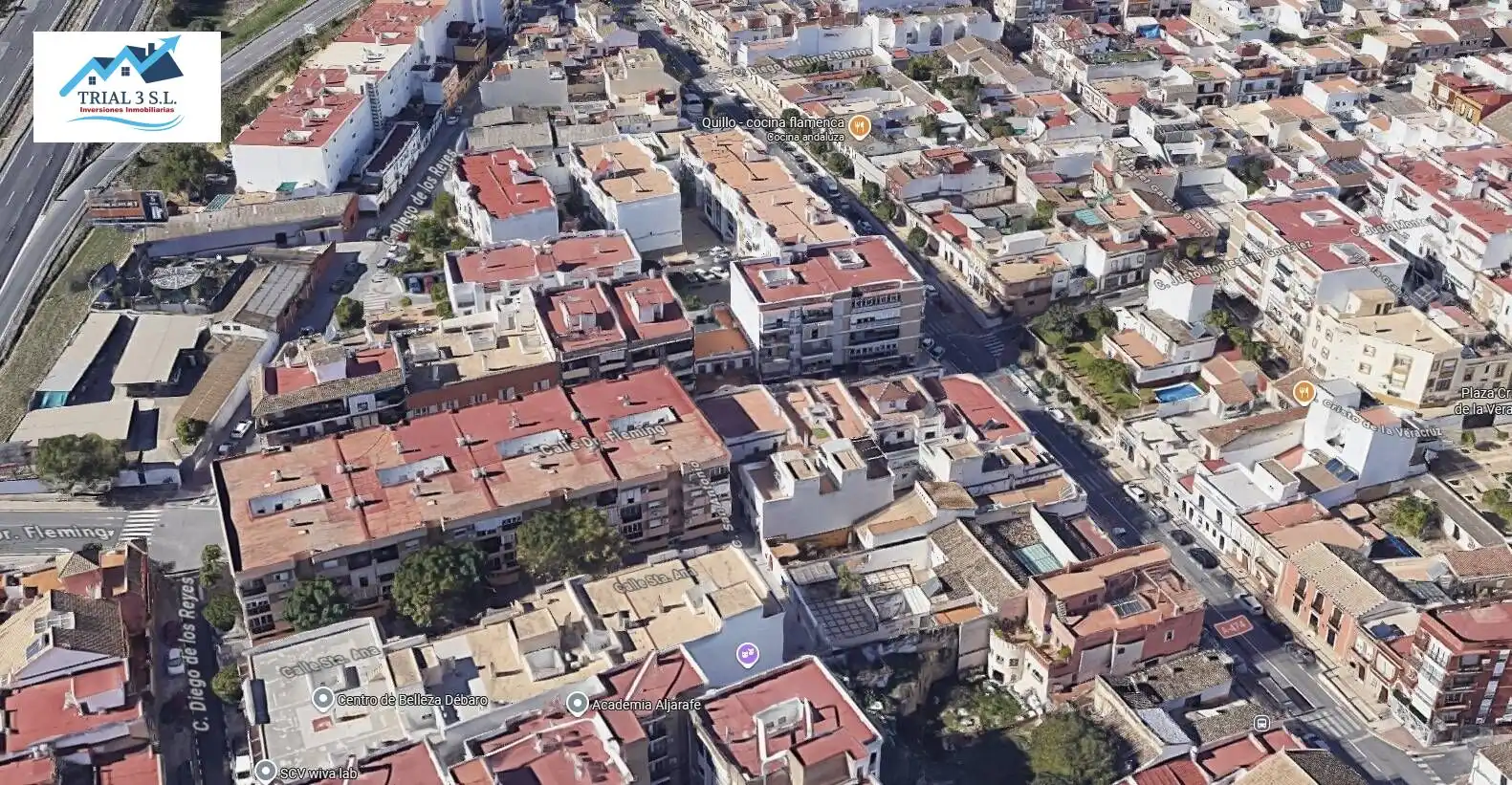 Vista exterior de Piso en venta en Castilleja de la Cuesta