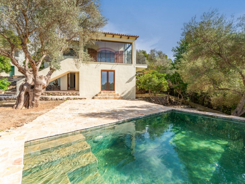 Exterior view of House or chalet for sale in Valldemossa  with Heating, Terrace and Balcony