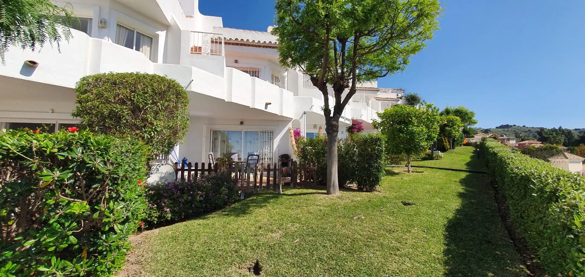 Jardí de Casa adosada en venda en Mijas amb Jardí privat, Terrassa i Traster