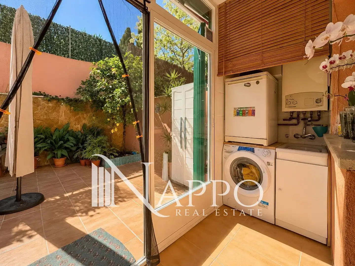 Jardín de Casa adosada en venta en  Palma de Mallorca con Aire acondicionado, Calefacción y Jardín privado