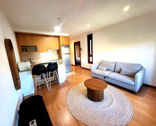 Sala d'estar de Apartament de lloguer en Vigo  amb Calefacció, Traster i Moblat