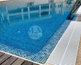 Swimming pool of Flat for sale in Roquetas de Mar  with Air Conditioner, Terrace and Furnished