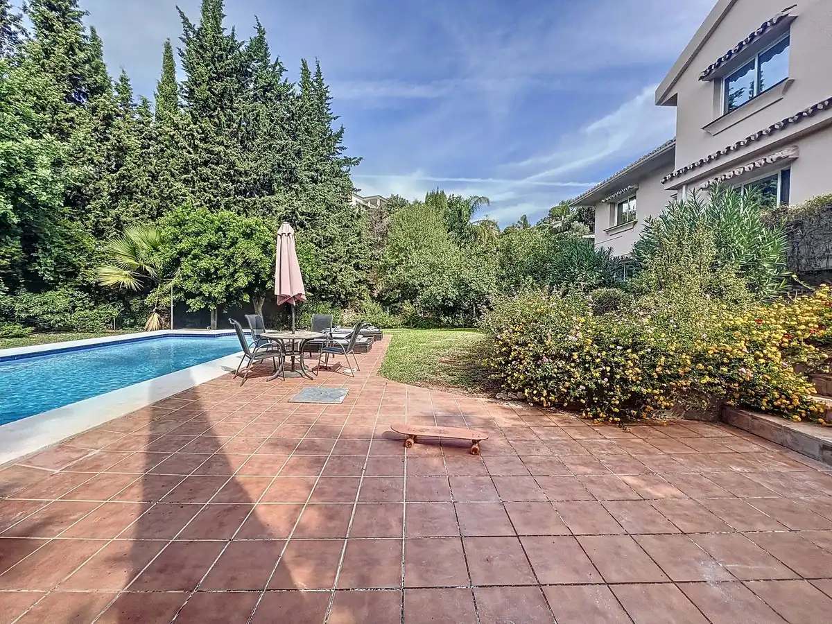 Jardín de Casa o chalet en venta en Mijas con Aire acondicionado, Calefacción y Jardín privado