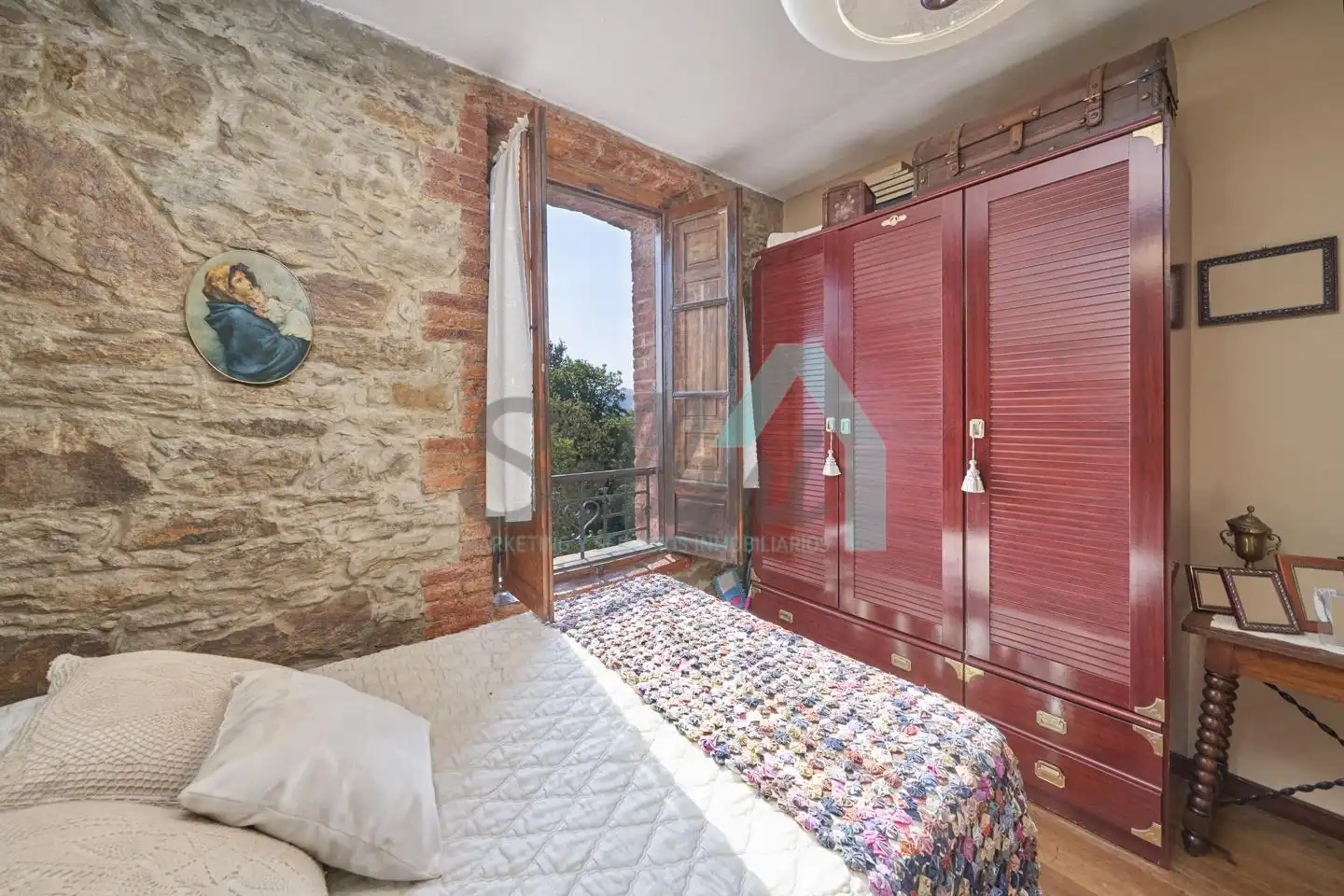 Bedroom of Houses for sale in Langreo  with Private garden and Balcony