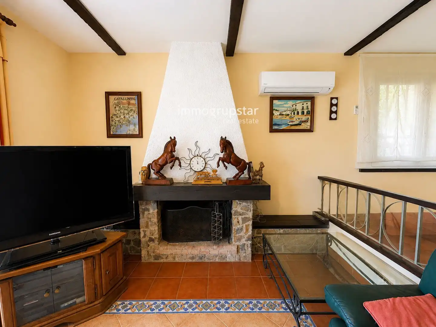 Sala d'estar de Casa o xalet en venda en Calonge i Sant Antoni amb Aire condicionat, Calefacció i Traster