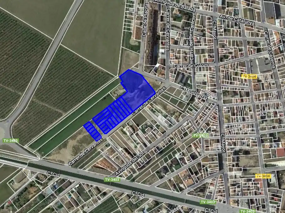 Terreno en venta en Sant Jaume d'Enveja