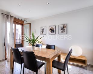 Menjador de Apartament de lloguer en  Valencia Capital amb Aire condicionat, Calefacció i Terrassa