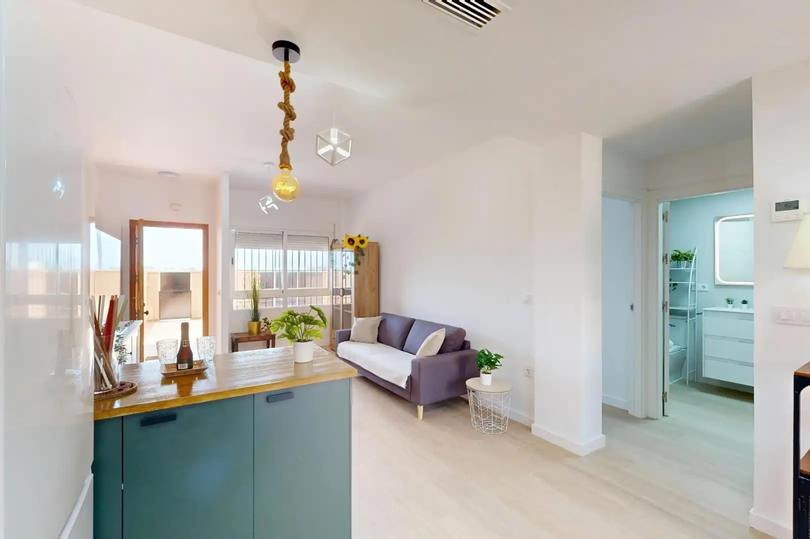 Sala de estar de Casa o chalet en venta en Cartagena con Aire acondicionado, Calefacción y Terraza