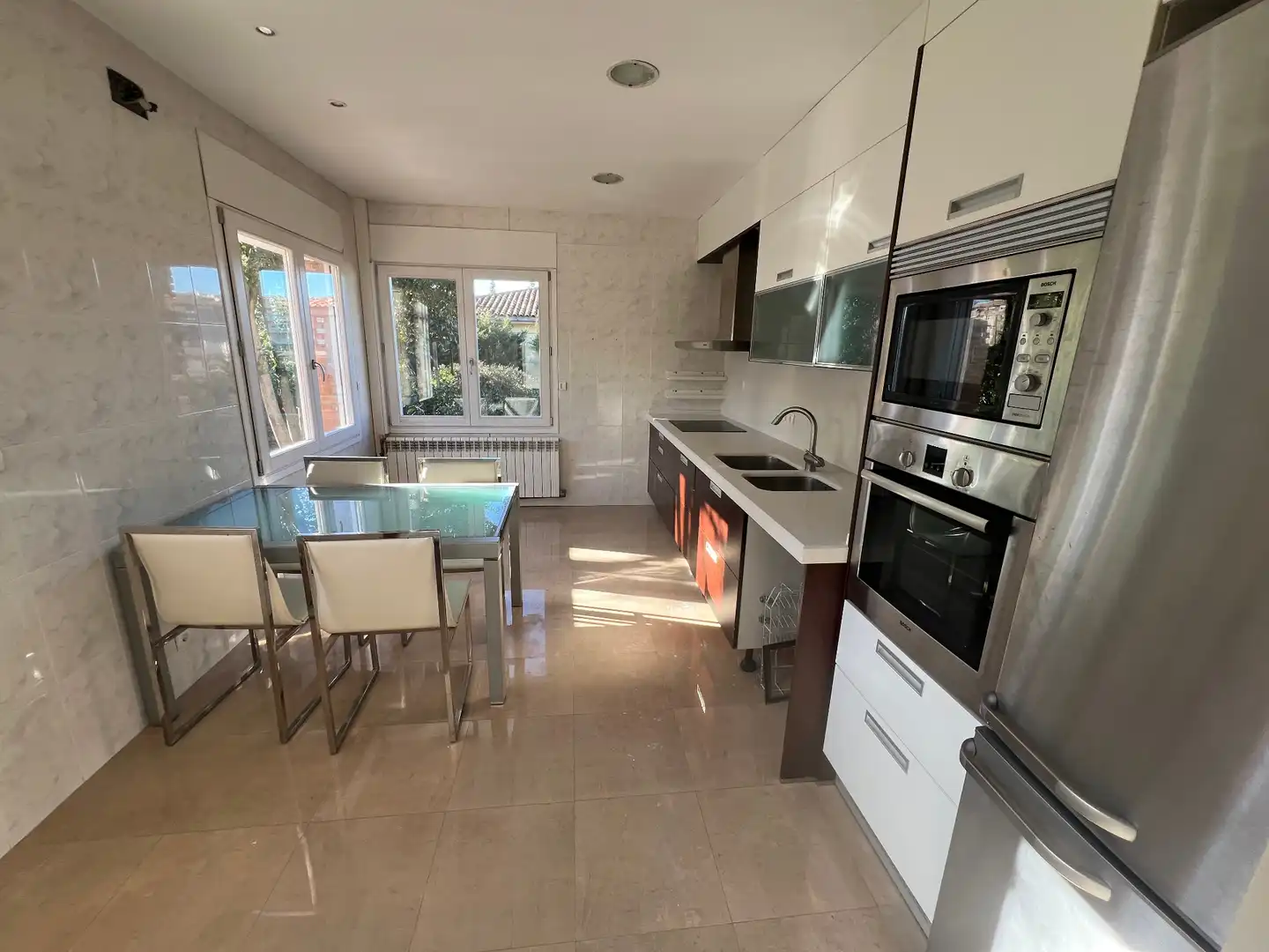 Cocina de Casa o chalet en venta en Tàrrega con Calefacción, Jardín privado y Terraza
