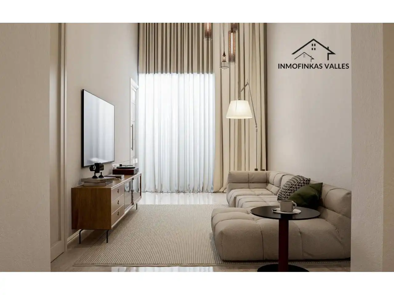 Sala de estar de Piso en venta en Mollet del Vallès con Aire acondicionado, Calefacción y Piscina comunitaria