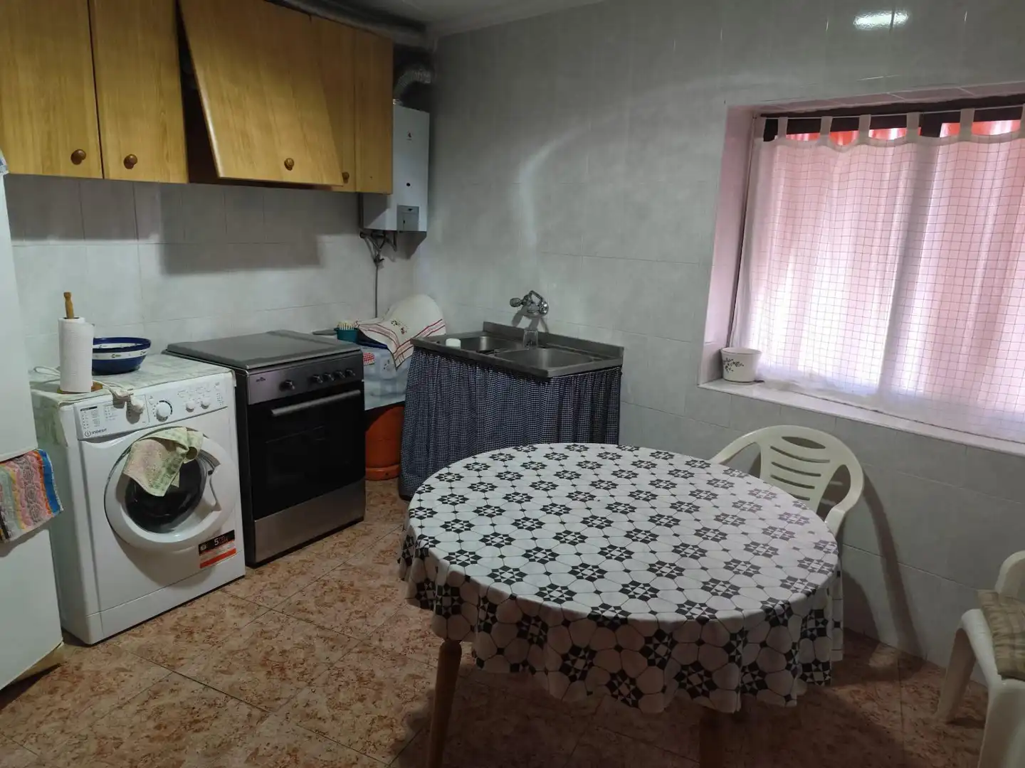 Cocina de Finca rústica en venta en Mogente / Moixent con Terraza, Trastero y Amueblado