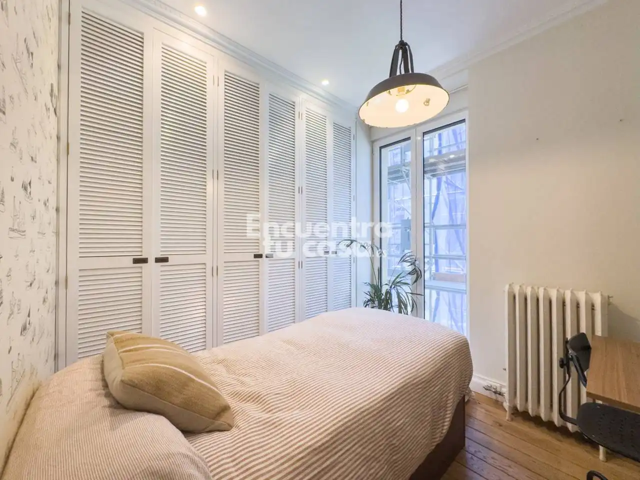 Schlafzimmer von Wohnung zum Verkauf in Donostia - San Sebastián  mit Klimaanlage, Heizung und Möbliert