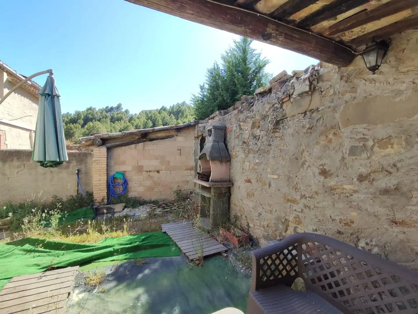 Terraza de Casa adosada en venta en Castellgalí con Aire acondicionado, Calefacción y Jardín privado