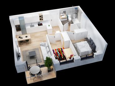 Appartamento di nuova costruzione con balcone in vendita a Carrer de Cervantes