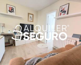 Sala d'estar de Pis de lloguer en  Madrid Capital amb Aire condicionat, Calefacció i Moblat