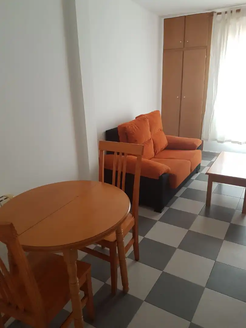 Sala d'estar de Apartament de lloguer en  Madrid Capital amb Moblat