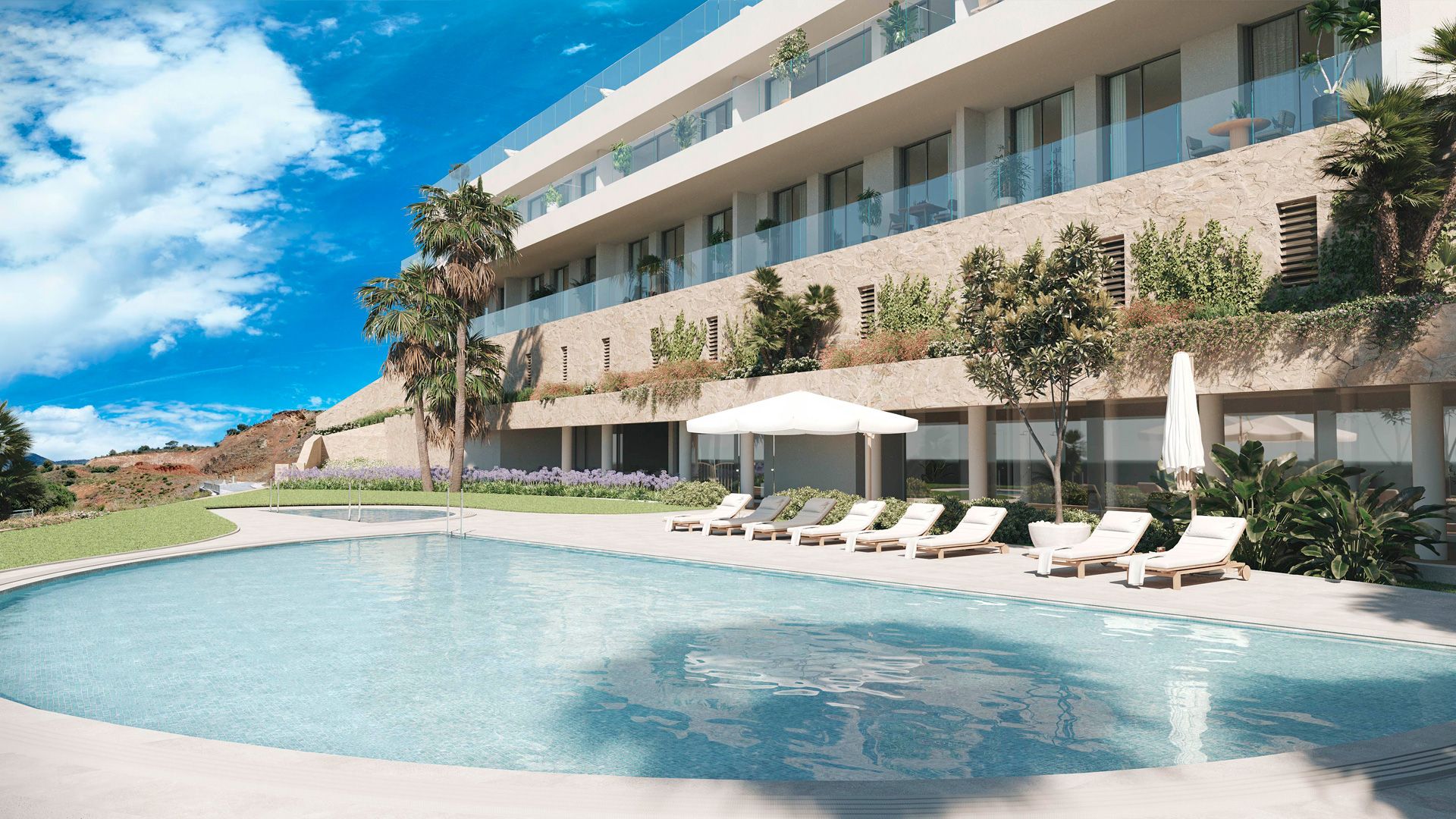 Piscina de Casa o xalet en venda en Fuengirola amb Piscina, Jacuzzi i Piscina comunitària