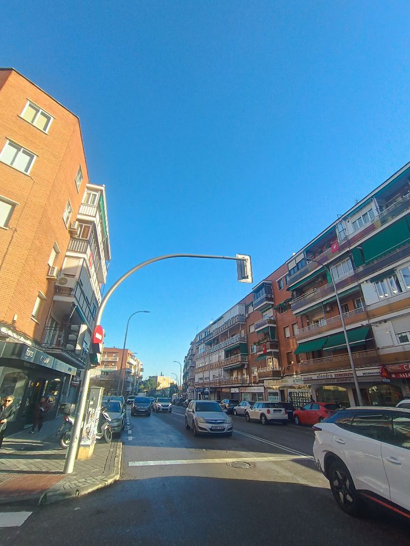 Exterior view of Apartment for sale in  Madrid Capital  with Heating and Terrace