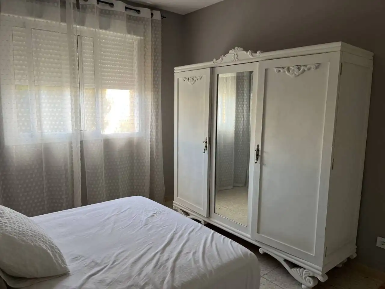 Bedroom of Flat for rent in Morón de la Frontera  with Air Conditioner, Furnished and Balcony