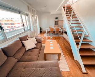 Living room of Attic for sale in  Lleida Capital  with Terrace and Balcony