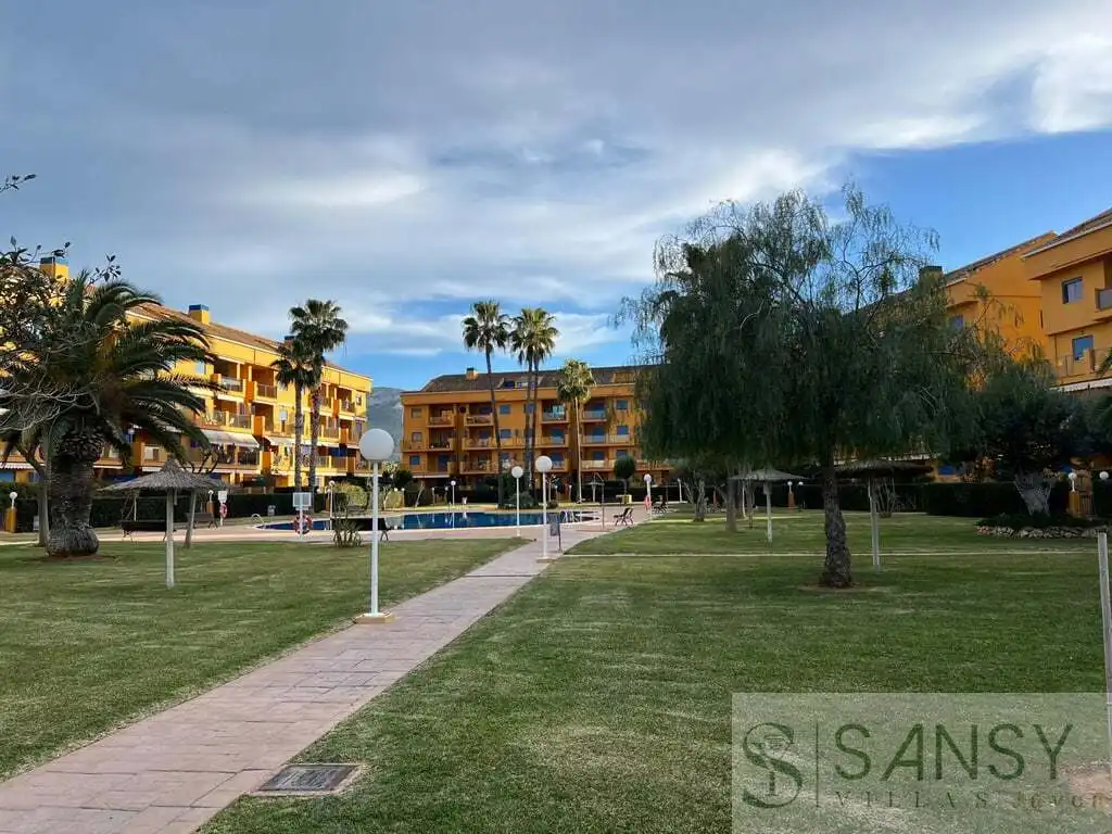 Exterior view of Attic for sale in Dénia  with Air Conditioner, Storage room and Community pool
