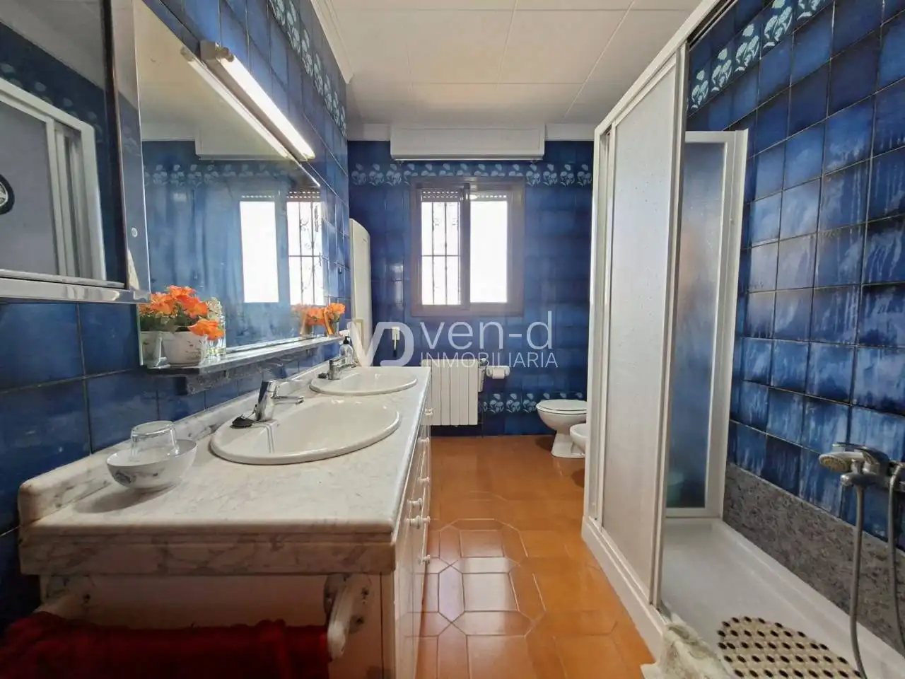 Baño de Casa o chalet en venta en Enguera con Aire acondicionado, Calefacción y Jardín privado