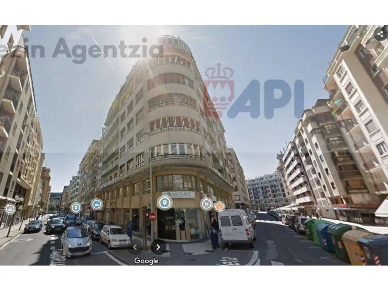 Vista exterior de Oficina en venda en Donostia - San Sebastián 