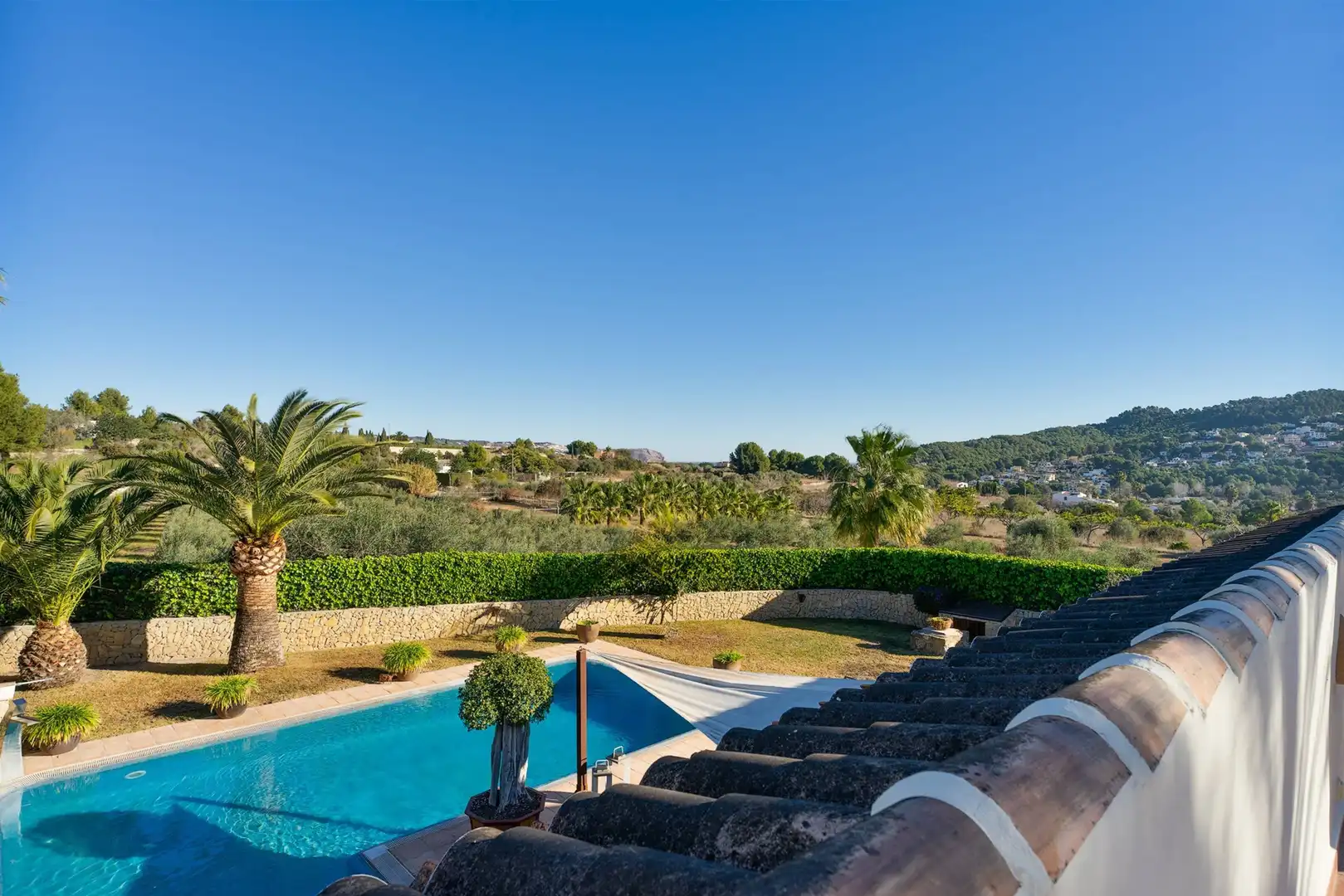 Piscina de Casa o xalet en venda en Jávea / Xàbia amb Aire condicionat, Jardí privat i Terrassa
