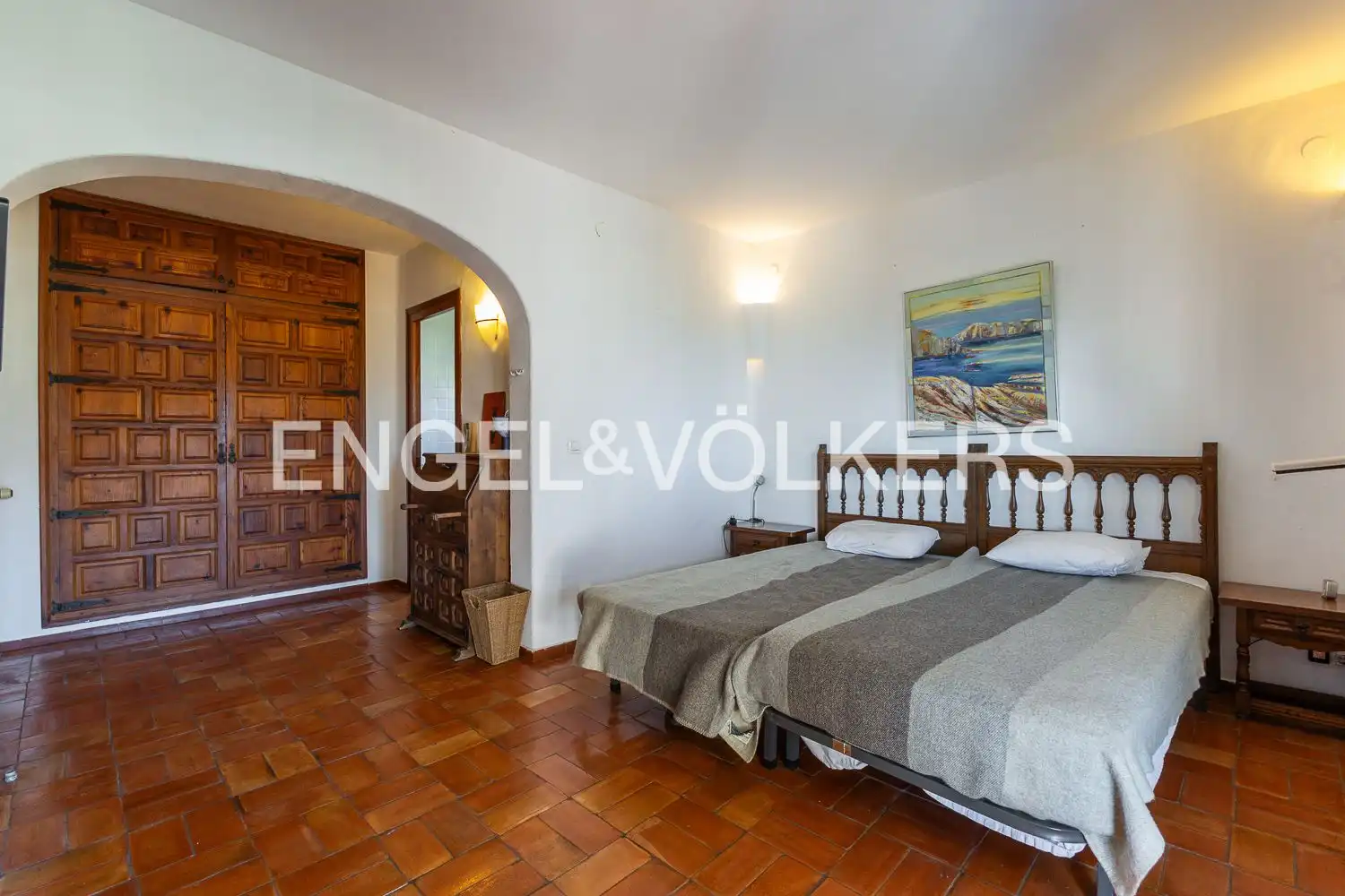 Bedroom of Houses for sale in Jávea / Xàbia  with Air Conditioner, Heating and Private garden