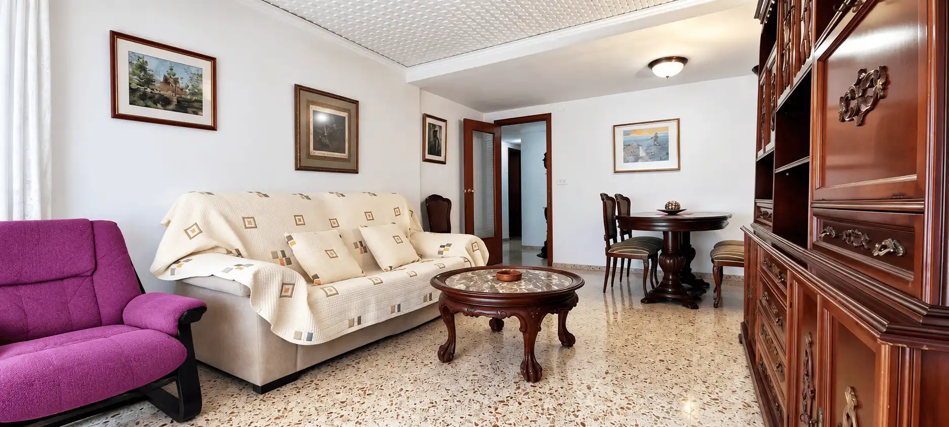 Sala de estar de Piso en venta en Grau de Gandia - Venecia - Marenys de Rafalcaid
