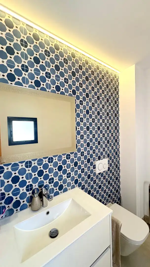 Baño de Casa adosada en venta en Manacor con Aire acondicionado, Calefacción y Terraza