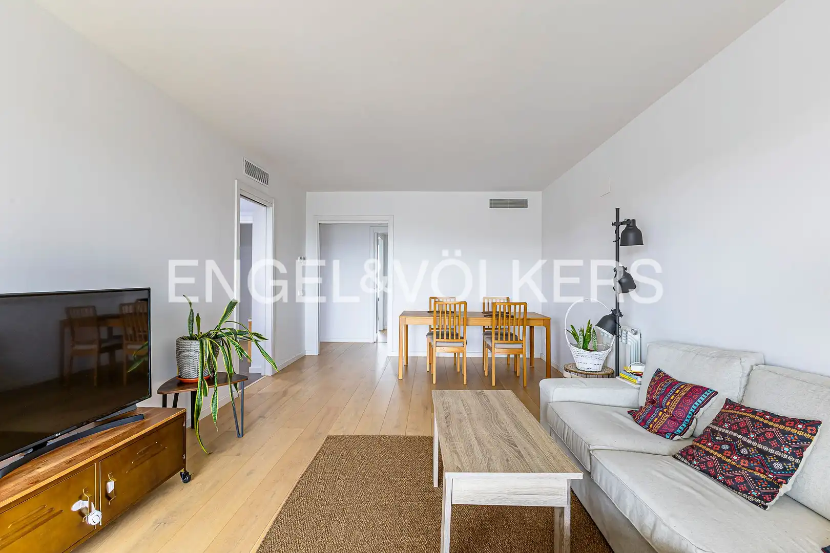 Living room of Flat for sale in Barcelona  with Air Conditioner, Heating and Terrace