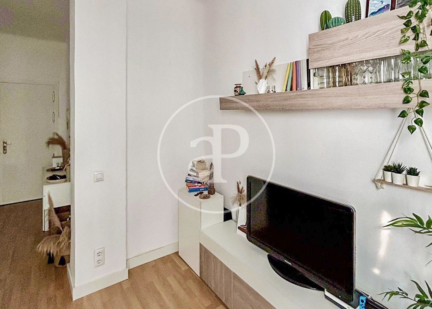 Sala d'estar de Pis en venda en  Madrid Capital amb Aire condicionat i Calefacció