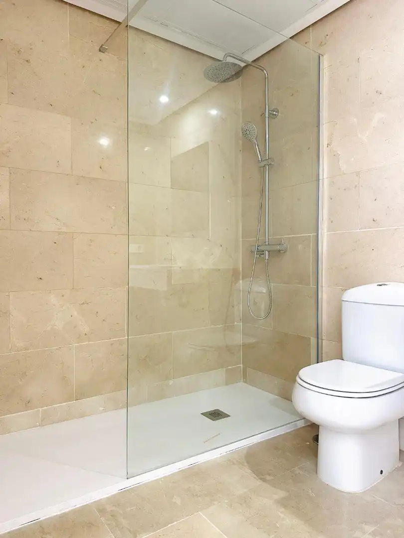 Bathroom of Attic for sale in Manilva  with Terrace, Oven and Washing machine