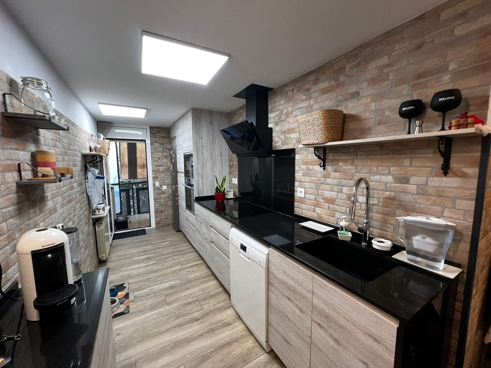 Cocina de Piso en venta en Mataró con Aire acondicionado, Parquet y Amueblado