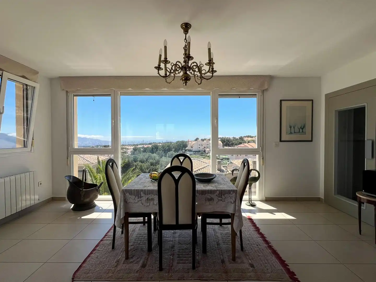 Comedor de Casa o chalet en venta en La Nucia con Aire acondicionado, Jardín privado y Piscina