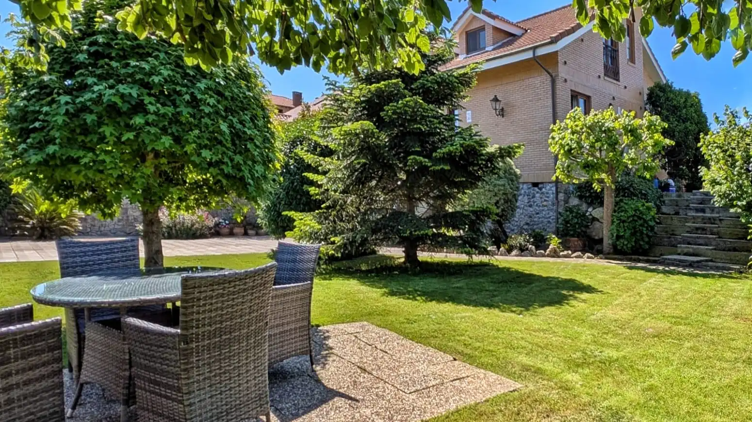 Jardín de Casa o chalet en venta en Alfoz de Lloredo con Calefacción, Terraza y Balcón
